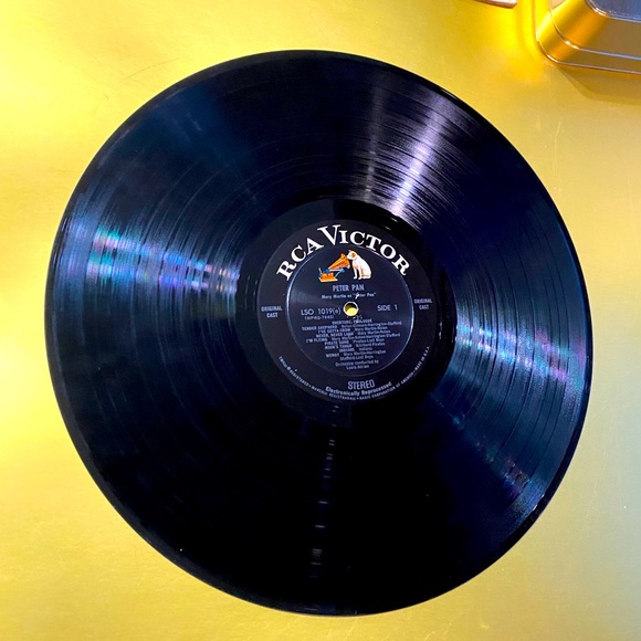 PETER PAN 60s MUSICAL VERSION RCA VINYL RECORD LP 33RPM ORIGINAL CAST RECORDING - Picture 5 of 16